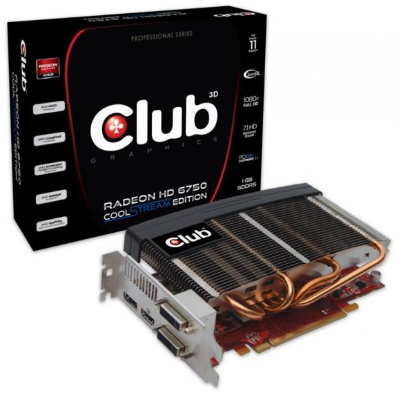  Club 3D ATi Radeon HD6750 (CGAX-67524I)